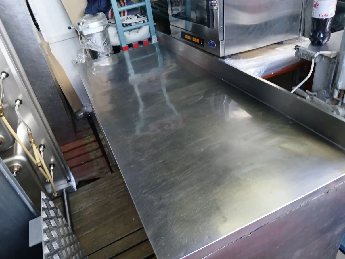 Staneless steel cabbinet  table delivered - Image 3