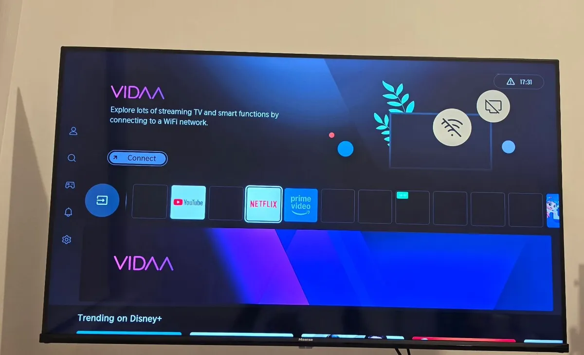 Hisense 43 inch 4K QLED TV - Image 1