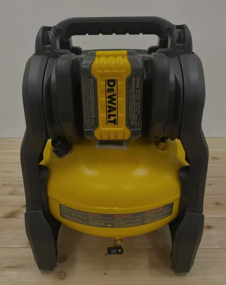 New Dewalt Air Compressor & New 110V Fast Charger - Image 2
