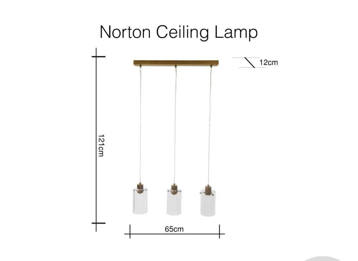 Ceiling Light Fixture (Ez Living) - Image 3
