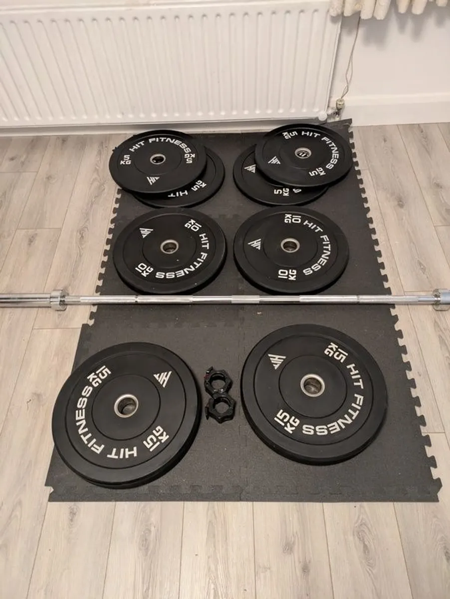 Olympic Weights & Rack - Image 3