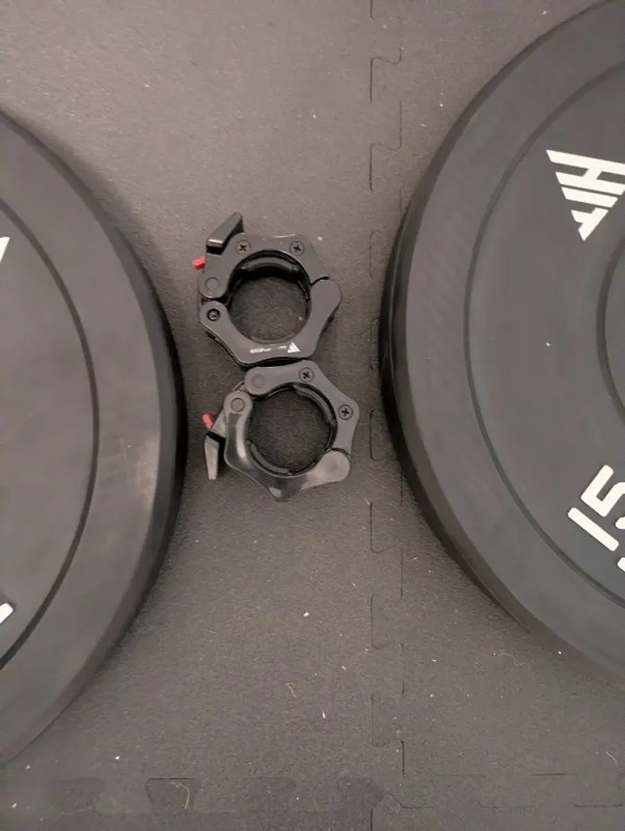 Olympic Weights & Rack - Image 4