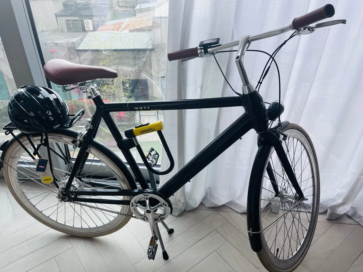 WATT Boston Electric Bike – UNUSED (As New) + Helm