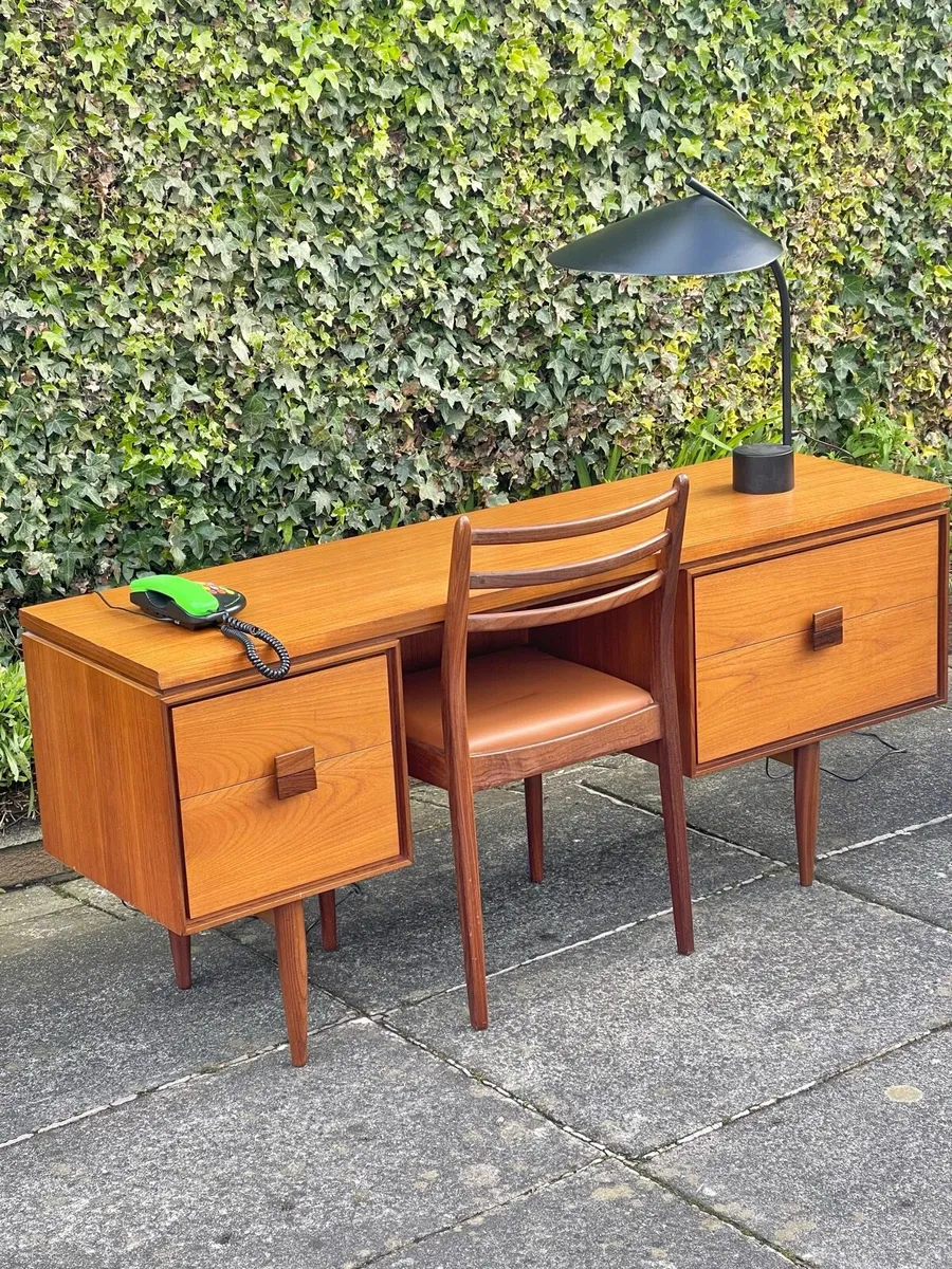 Mid century G plan Danish desk - Image 1