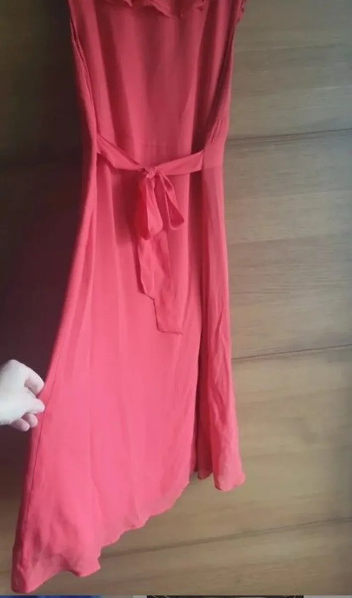 Silk 3/4 length dress - Image 3