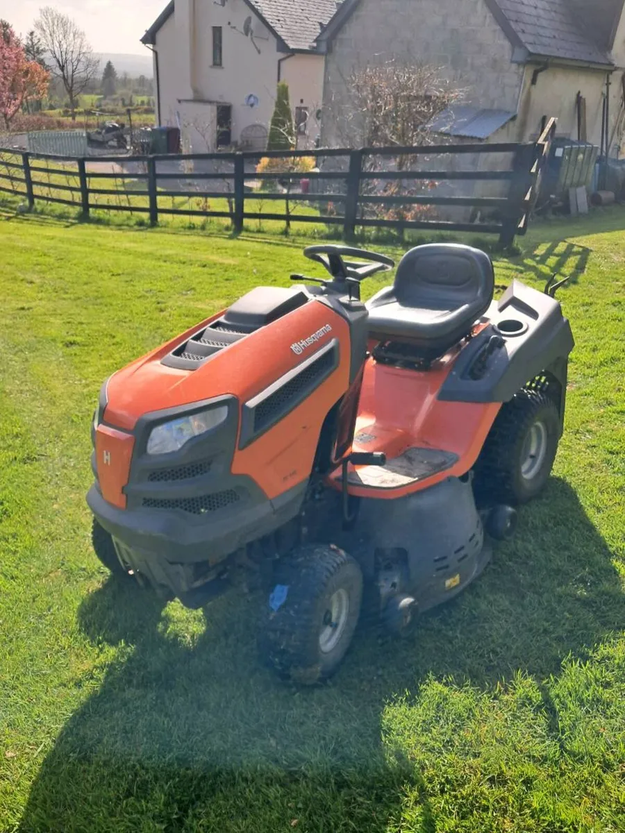 Husqvarna Tractor Mower - Image 1