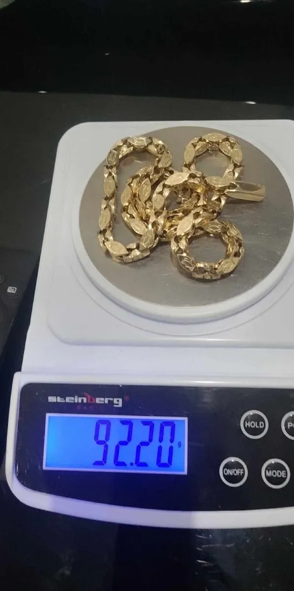 Gold 585 necklace 92 gram! - Image 1