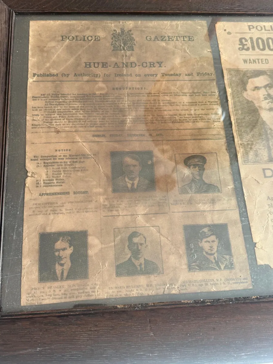 Rare collectible Daniel Breen Wanted Poster - Image 2