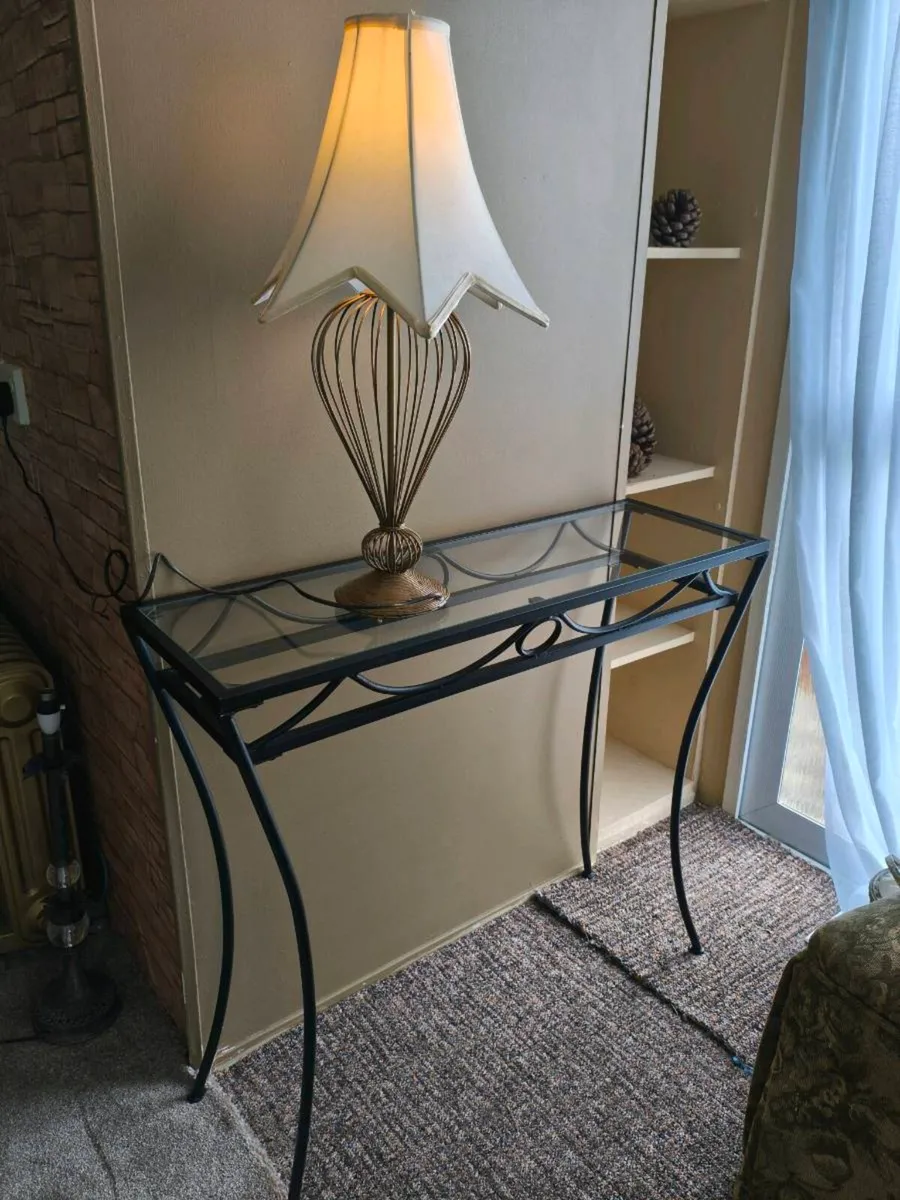 Lovely hall table lamp 40 for 2 - Image 2