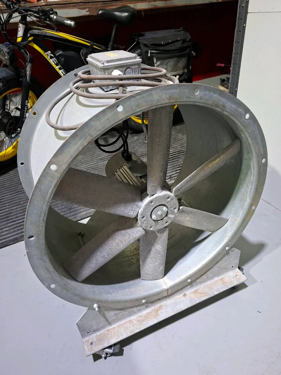 extractor fan * spray booth * sand blasting * - Image 1