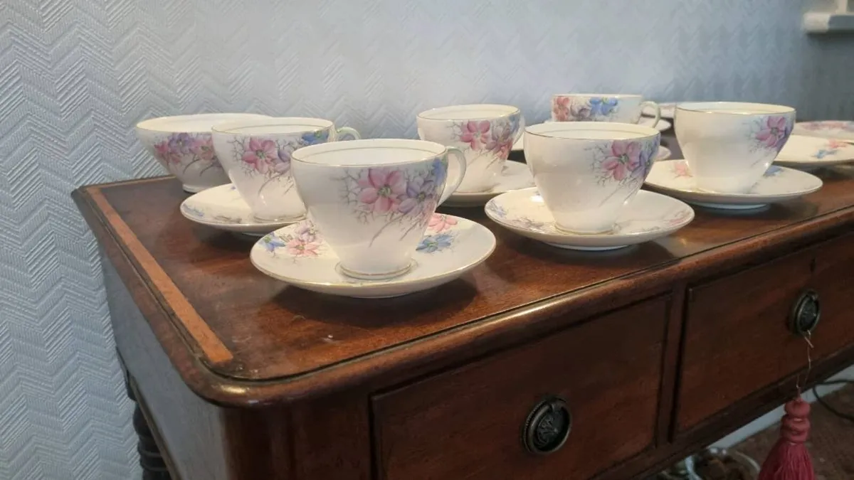 Antique Foley Fine Bone China Tea Set - Image 1