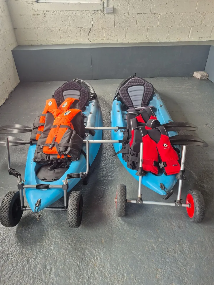 2 Kayaks for Sale plus lots of extras - Image 1