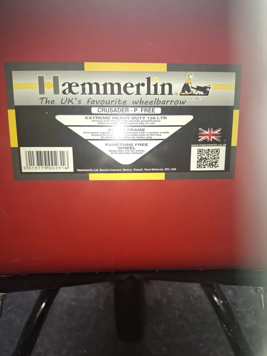120L Haemmerlin wheelbarrow - Image 2