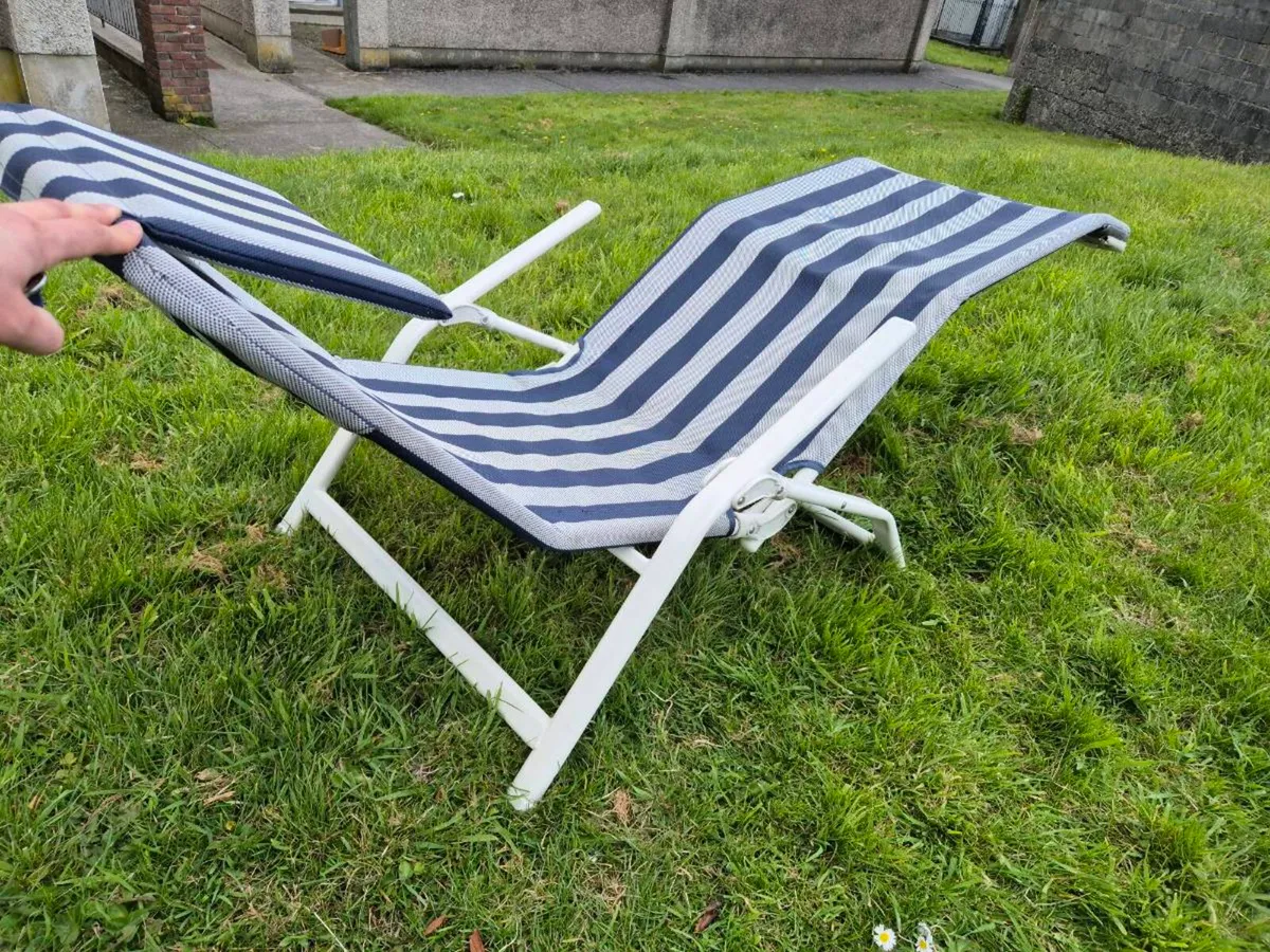 Folding Sun Lounger - Image 2