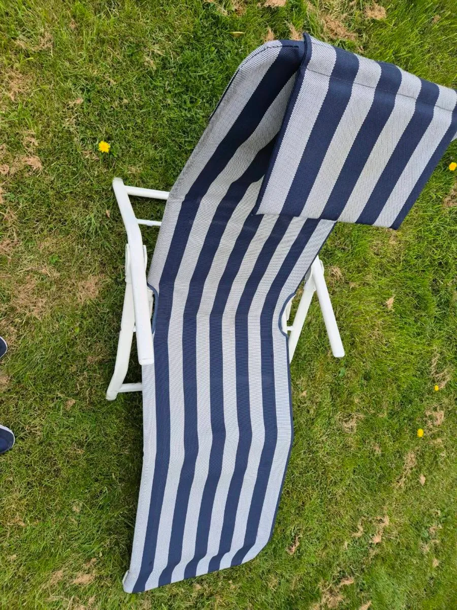 Folding Sun Lounger - Image 3
