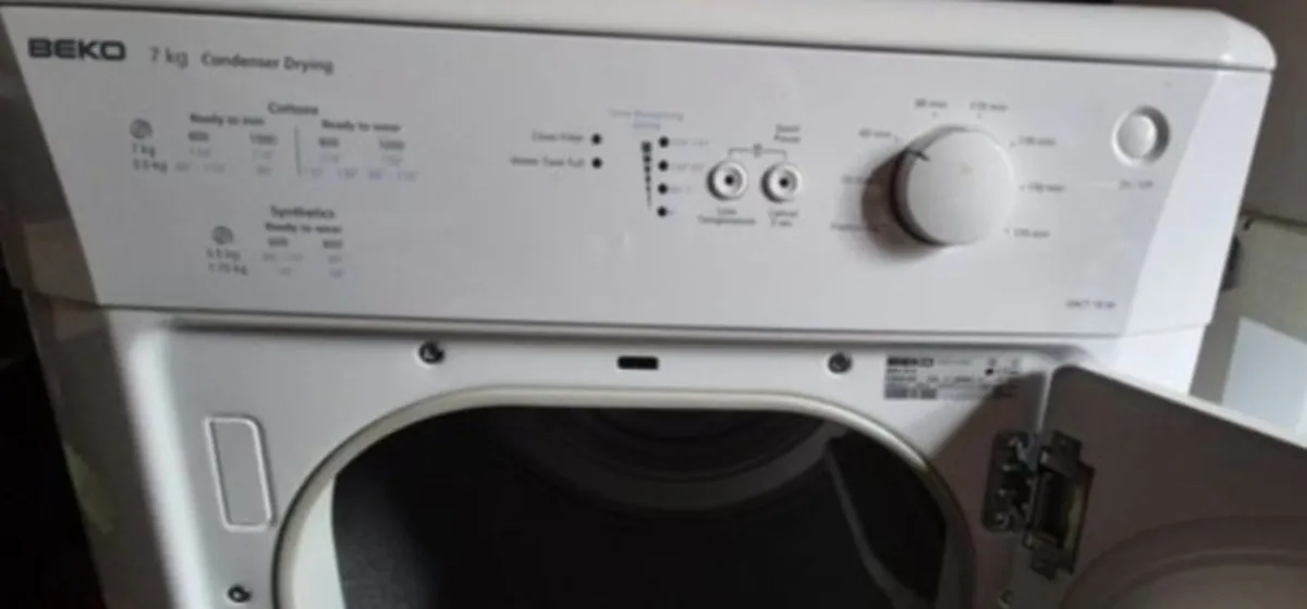 7 kg beko condenser tumble dryer for sale - Image 3