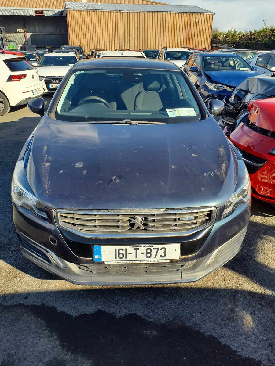 Peugeot 508 , 1.6 HDI Light rear damage 2016 - Image 1