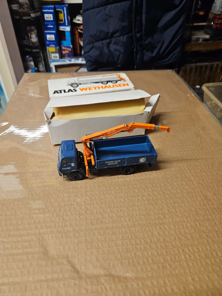 Corgi Conrad Mercedes Truck with Crane 1.50 - Image 1
