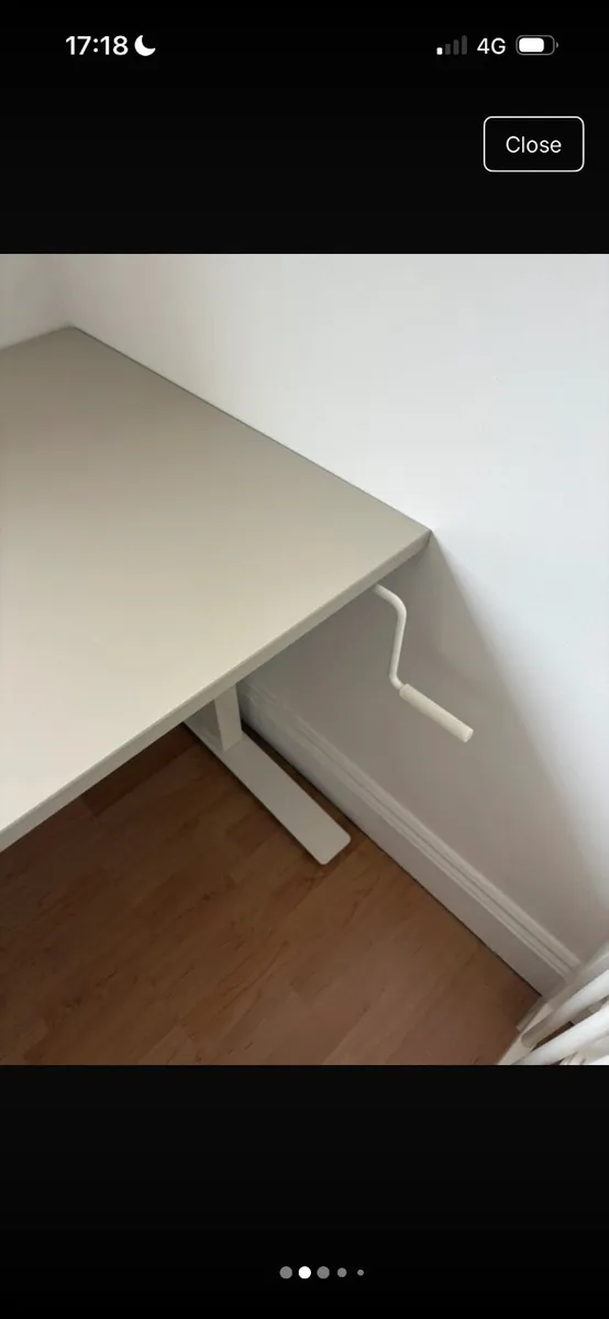 Seating / Standing IKEA desk - Image 2