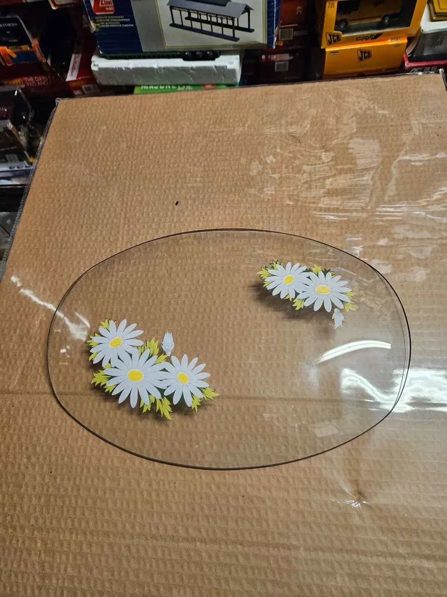Vintage Retro Glass Plate - Image 2