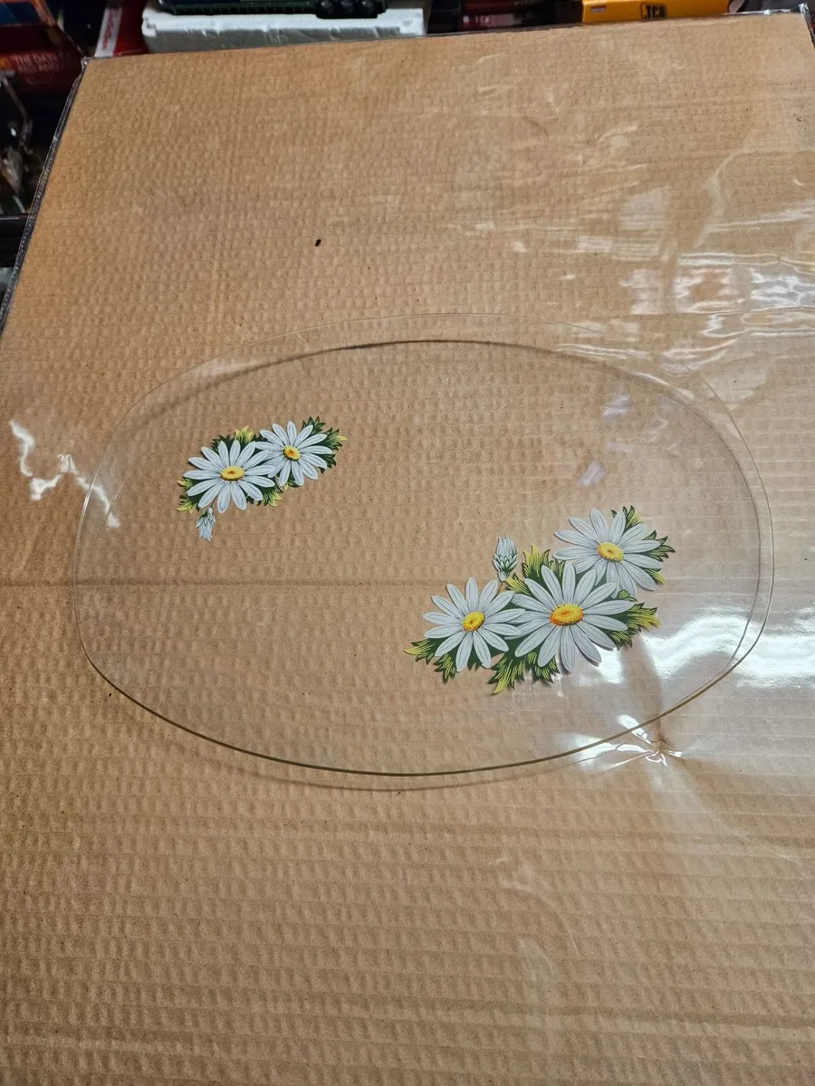 Vintage Retro Glass Plate - Image 4