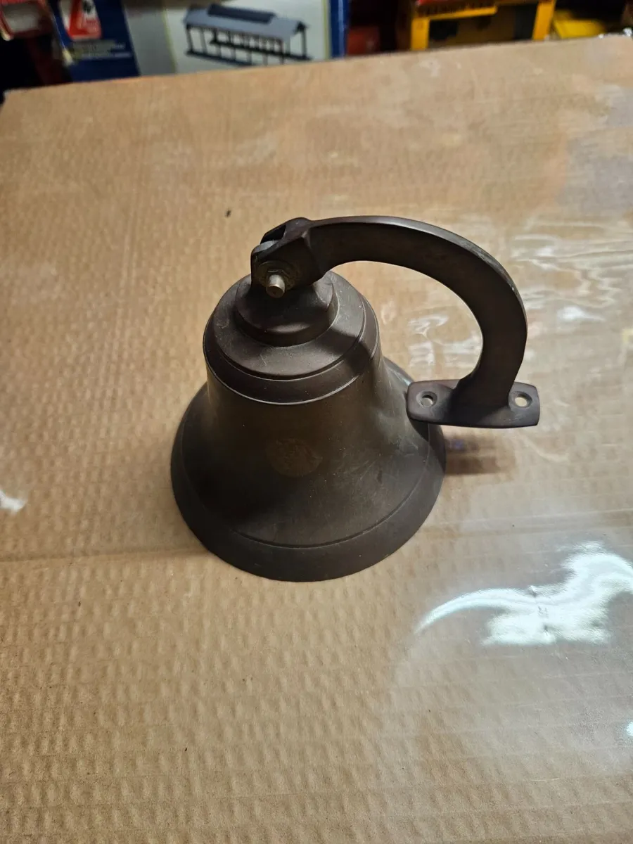 Vintage Antique Brass Bell - Image 1