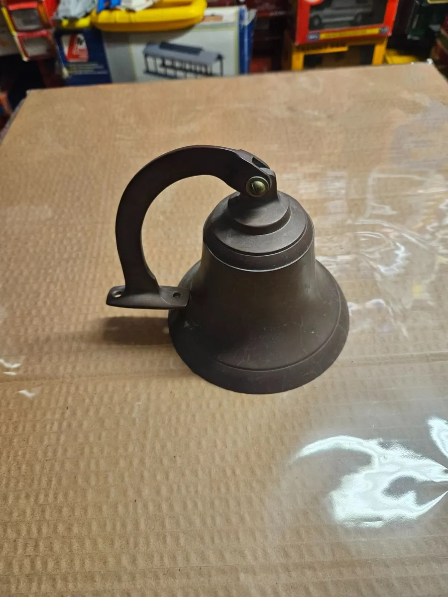 Vintage Antique Brass Bell - Image 2
