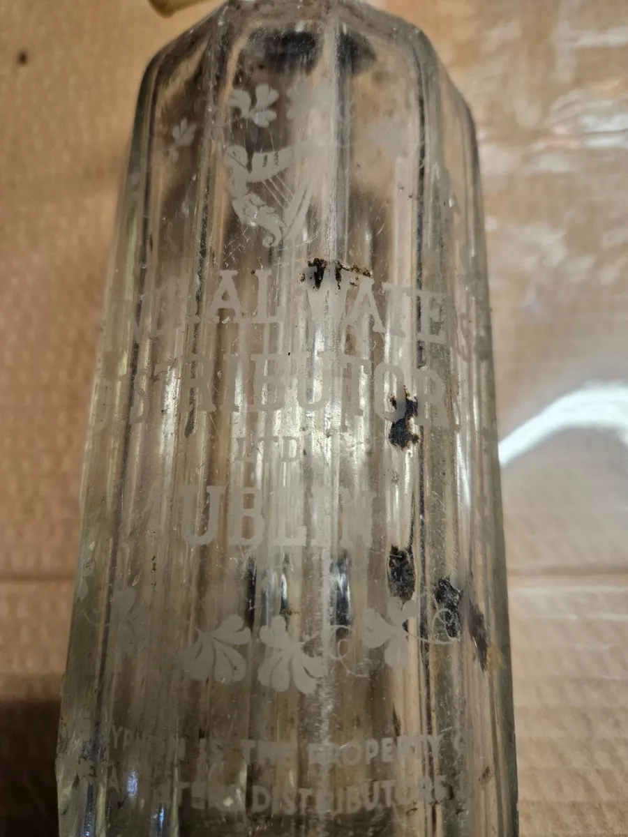 Vintage Dublin Soda Bottle - Image 2