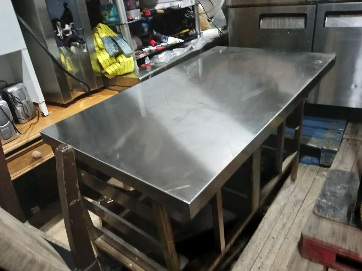 Staneless steel cabbinet  work bench table.... - Image 1