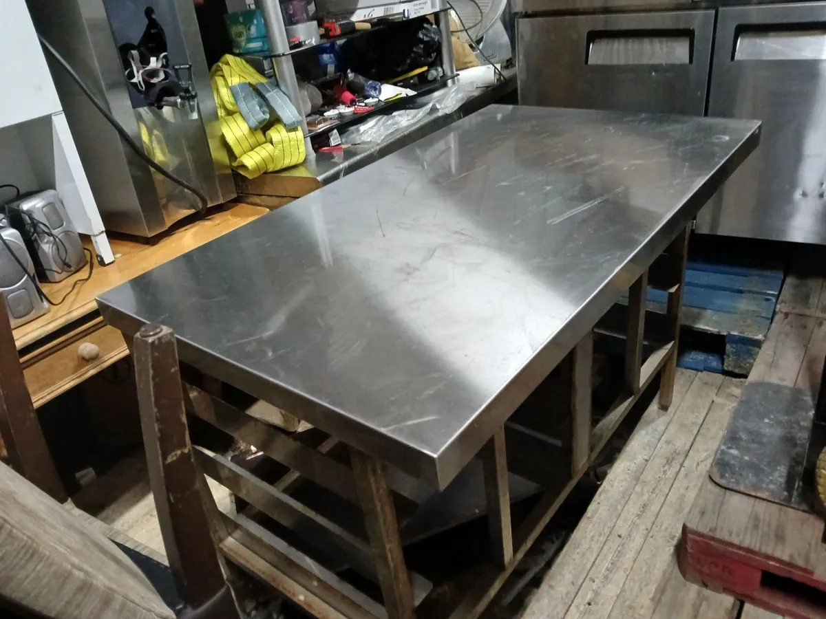 Staneless steel cabbinet  work bench table.... - Image 2