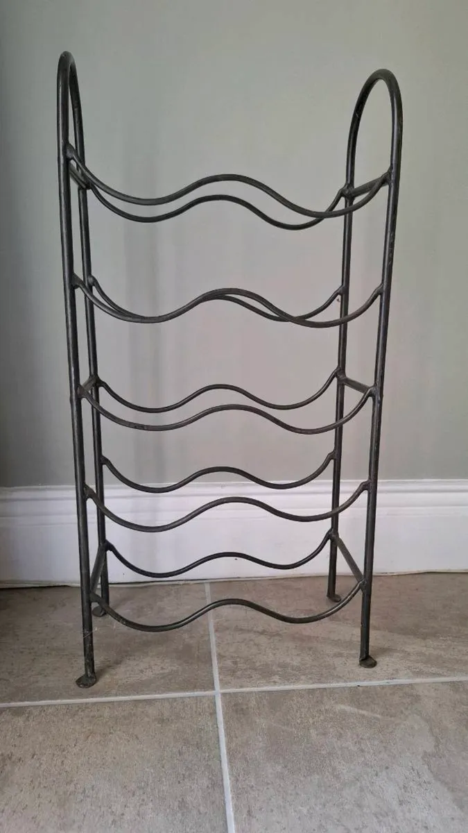 Metal Wine Rack - Image 1