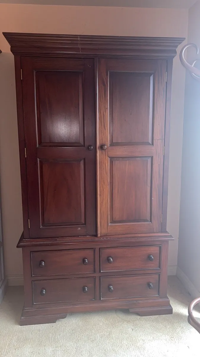 Mahongony wardrobe - Image 1