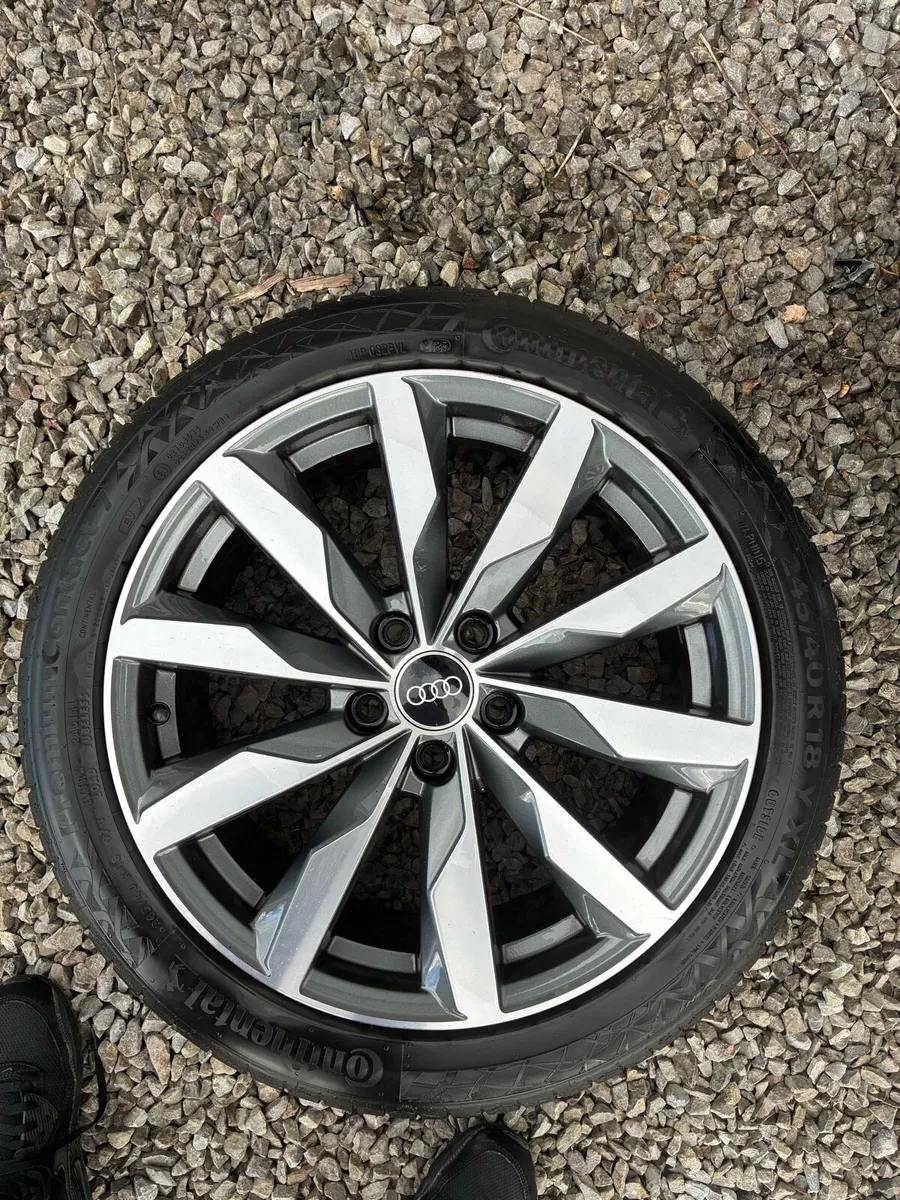 5x112 245/40/18 Audi wheels 18” Genuine - Image 2