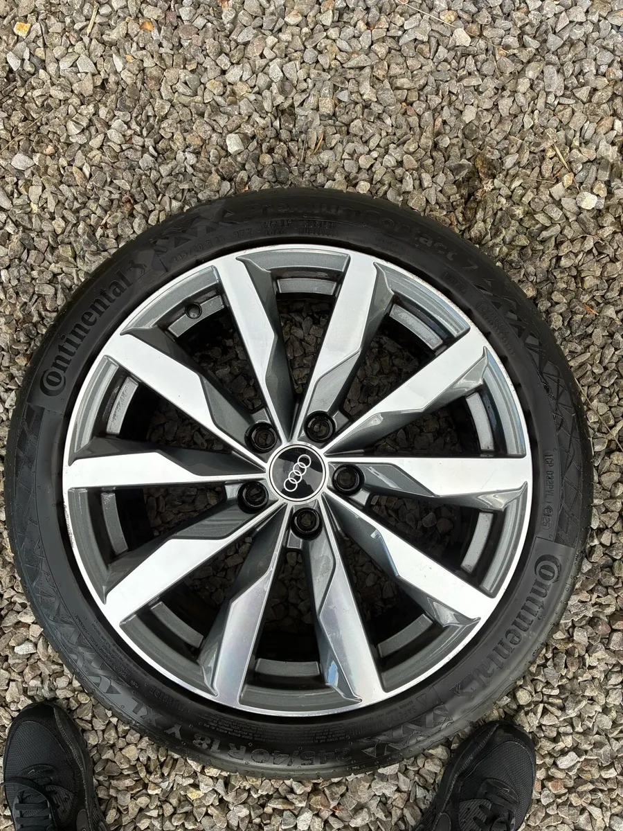5x112 245/40/18 Audi wheels 18” Genuine - Image 3