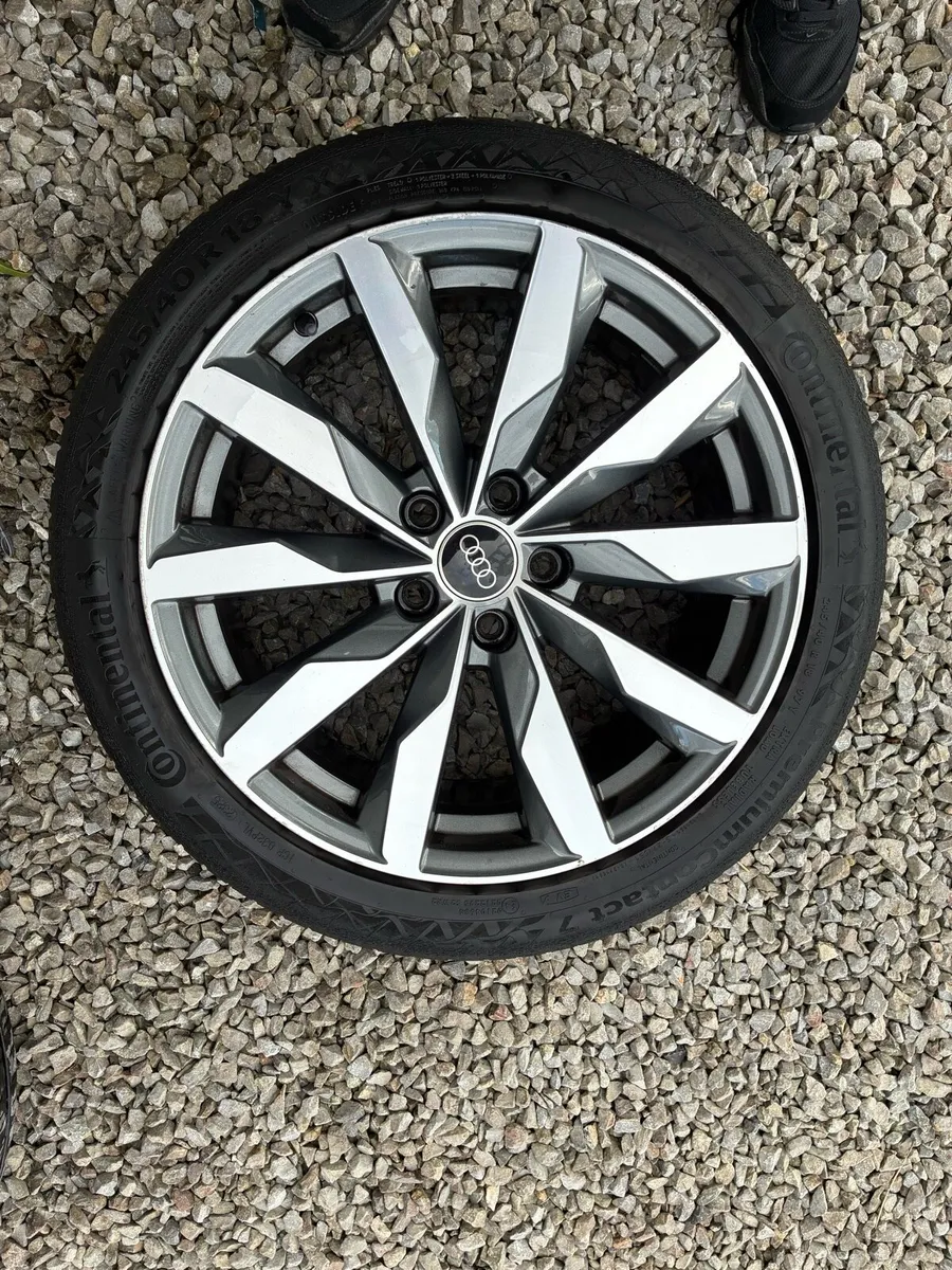 5x112 245/40/18 Audi wheels 18” Genuine - Image 4