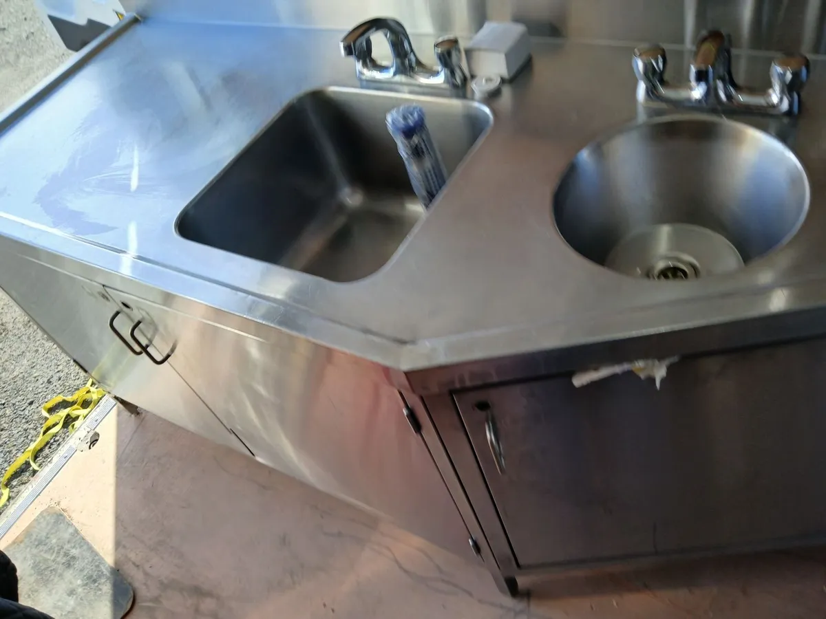 Staneless steel cabbinet double sink  cabbinet - Image 2