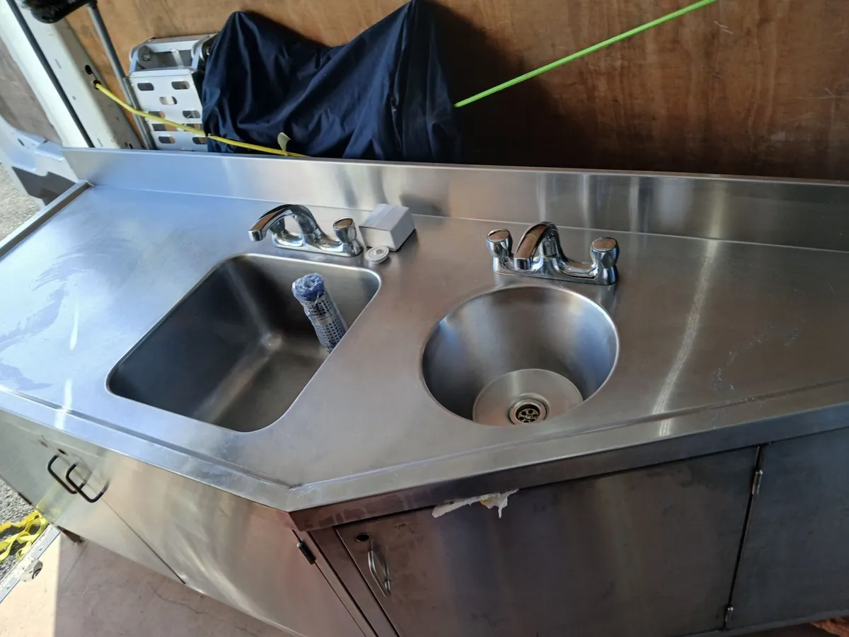 Staneless steel cabbinet double sink  cabbinet - Image 3