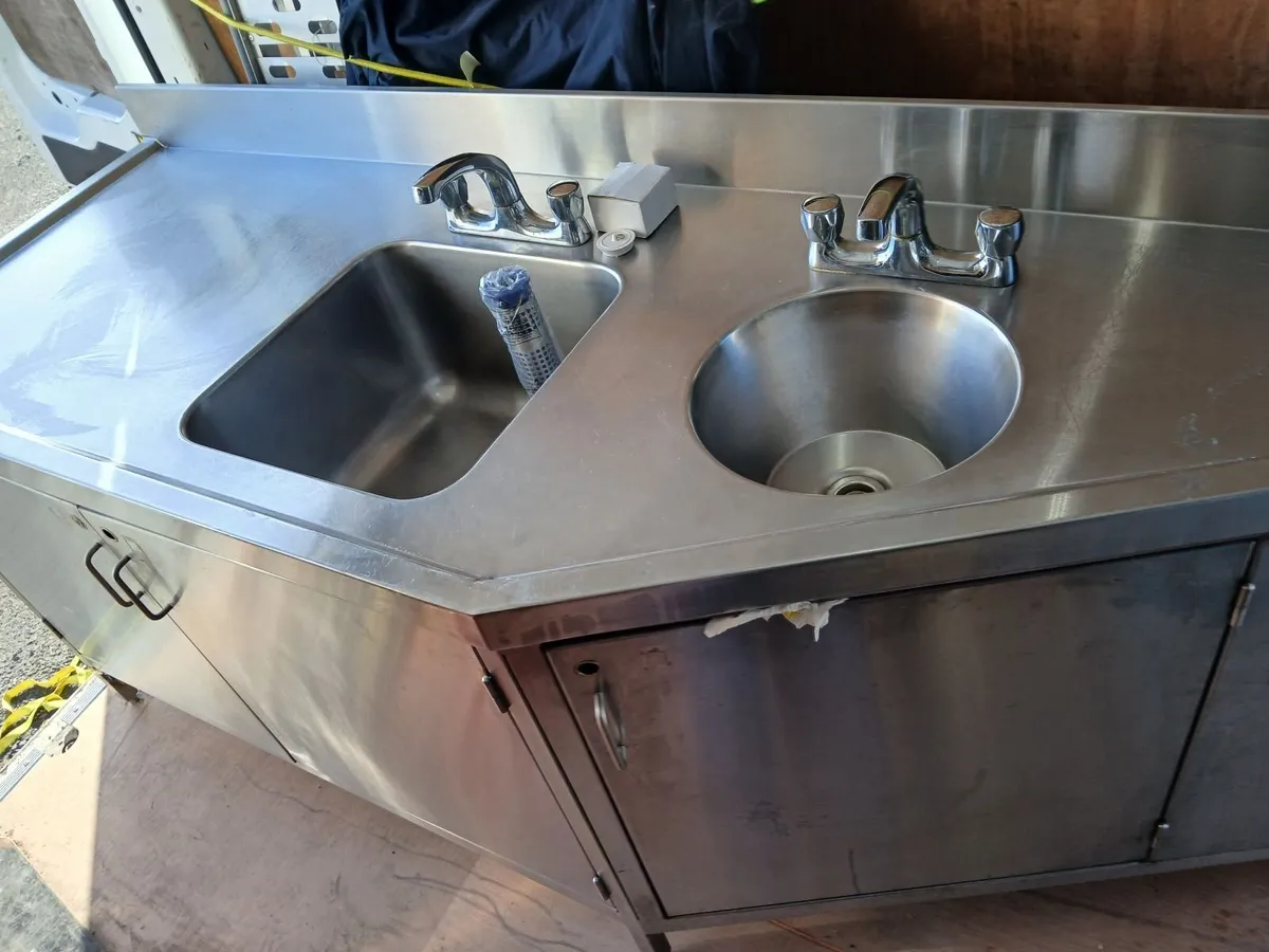 Staneless steel cabbinet double sink  cabbinet - Image 4