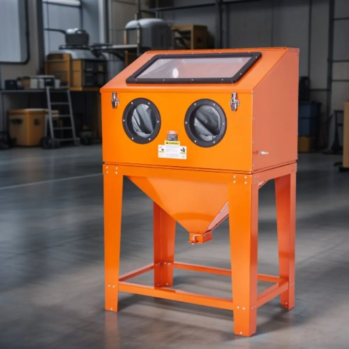 90 Gallon/340.7 L Sandblasting Cabinet with 1.8 Ga - Image 1