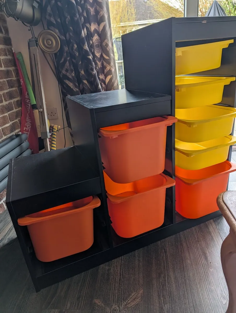 TROFAST Storage combination with boxes - Image 1