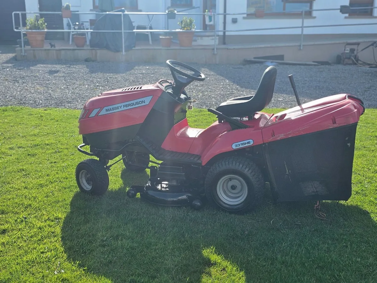 Ride on lawn mower - Massey Ferguson 3316HE - Image 4