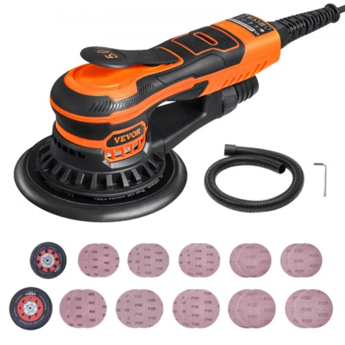Random Orbital Sander 5 & 6-Inch, 350W Brushless O - Image 1