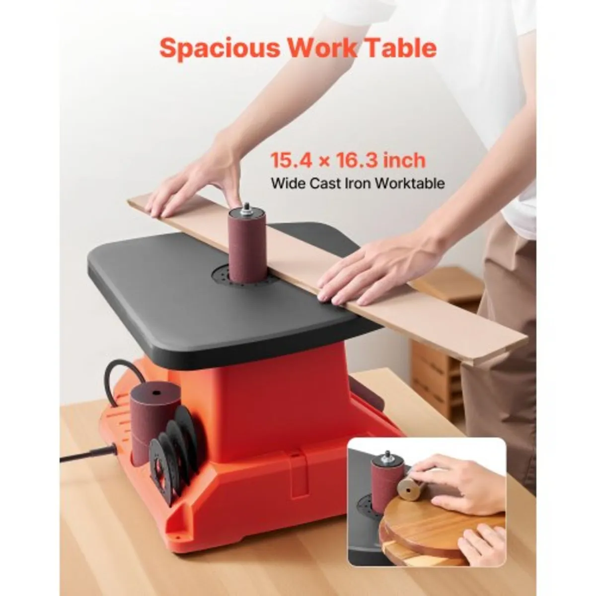 Oscillating Spindle Sander, 2000RPM Benchtop Spind - Image 3