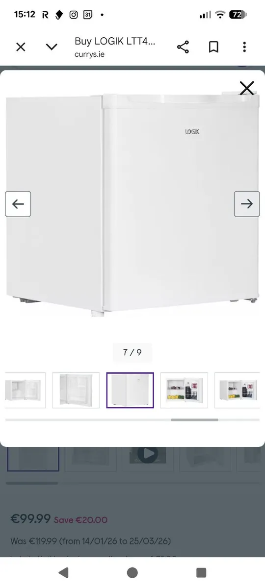 Mini fridge - Image 1