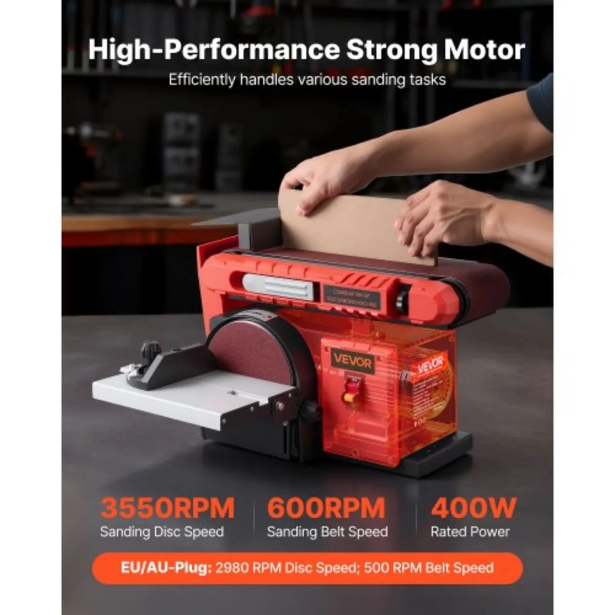 152.4mm Disc Sander & 101.6mm x 914.4mm Belt Sande - Image 2