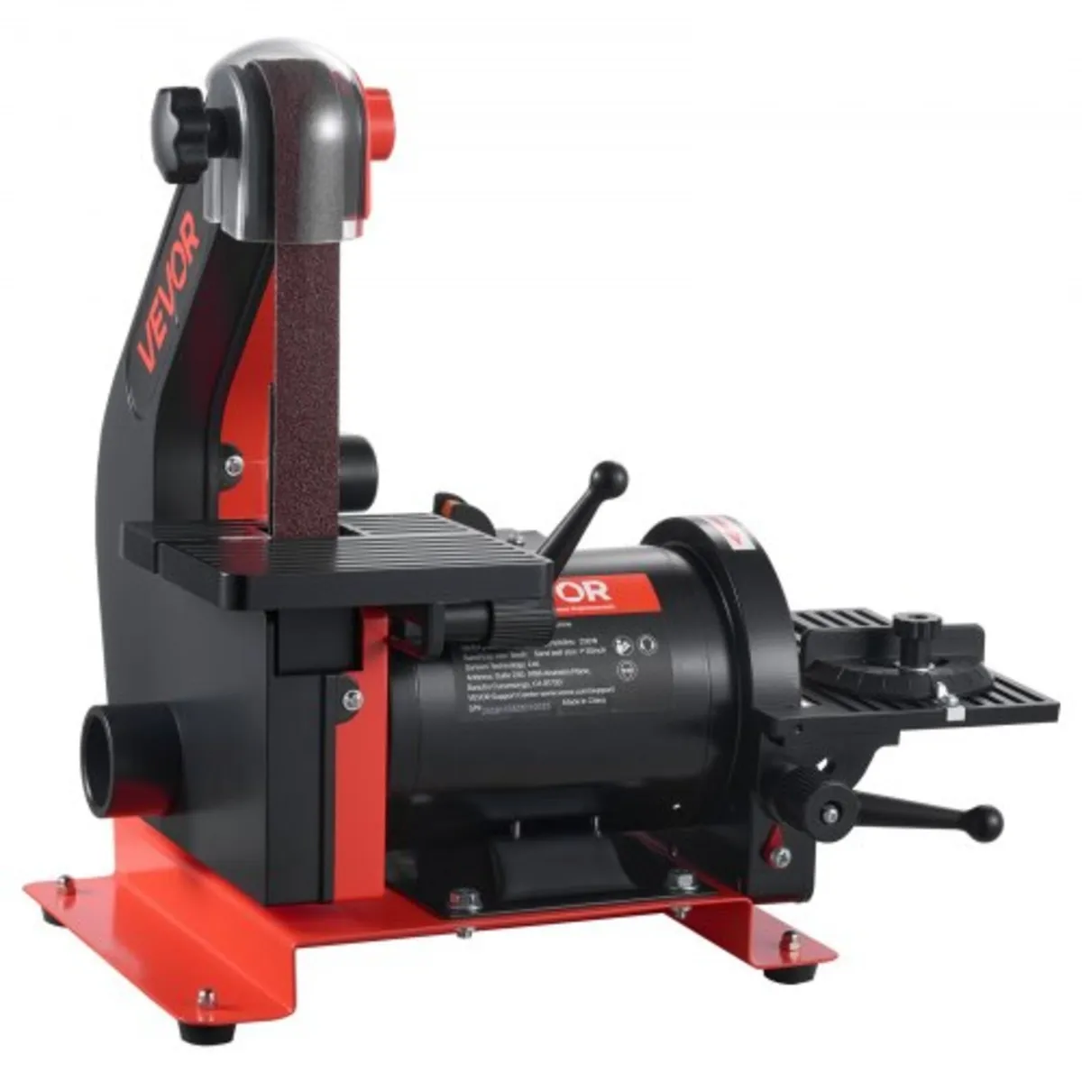125mm Disc Sander & 25mm x 762mm Belt Sander, 250W - Image 1