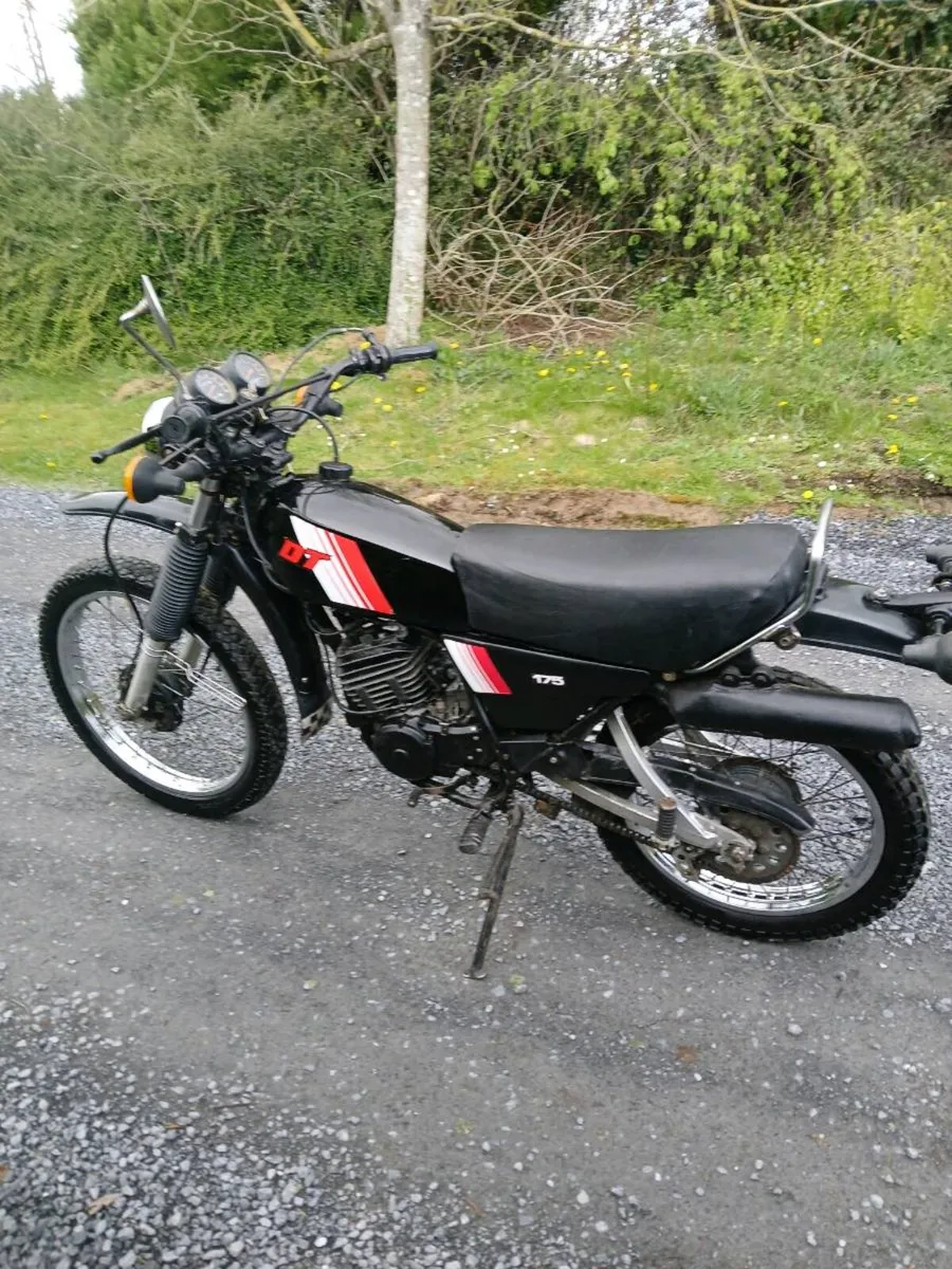 Yamaha DT 175  Original Running Barn Find 1982 - Image 4