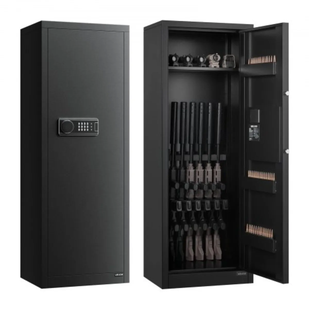 4 Gun Safe, Long Gun Cabinet for Rifles and Pistol - Image 1