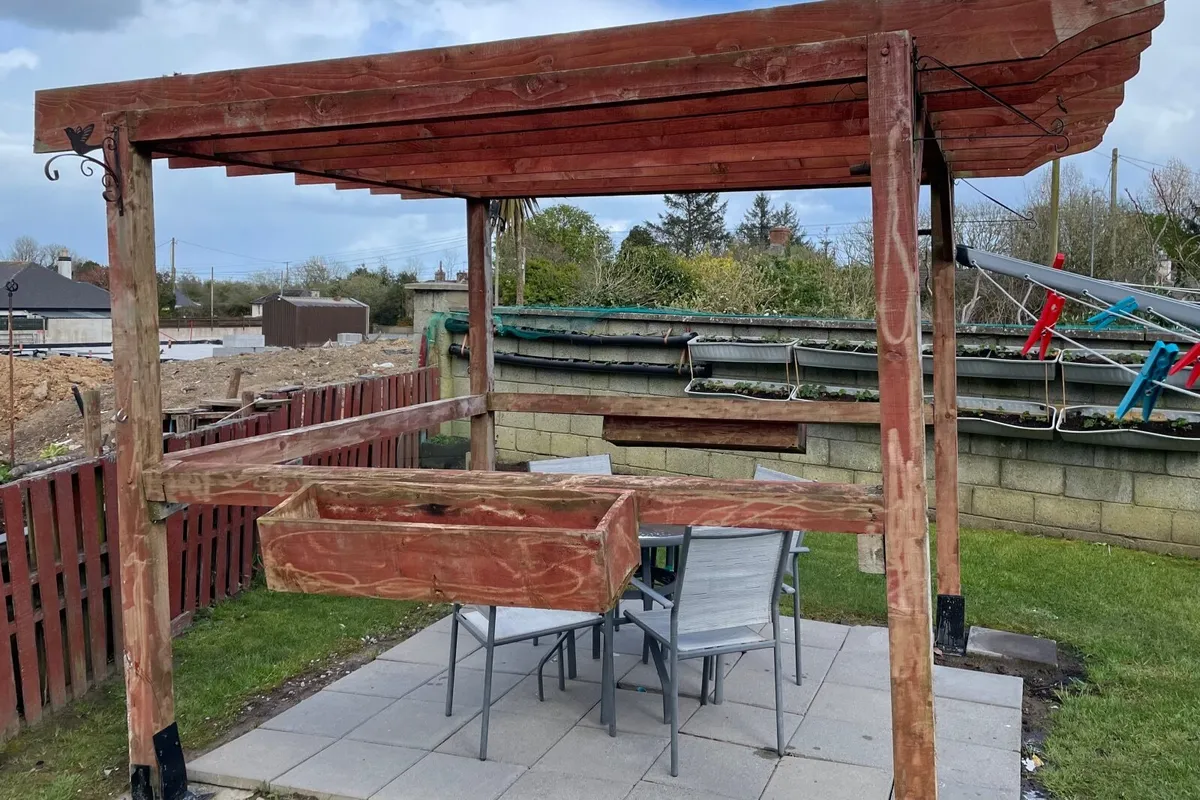 Timber Garden Pergola (treated ) - Image 2
