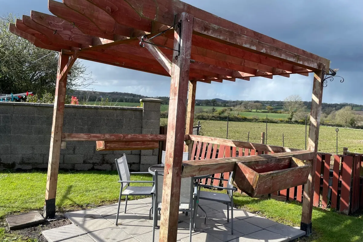 Timber Garden Pergola (treated ) - Image 3
